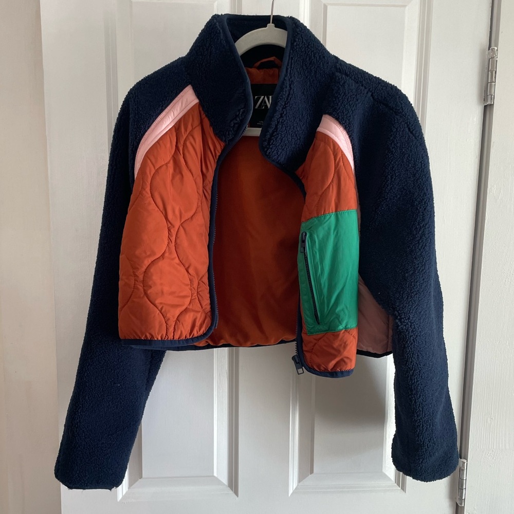 Zara Fleece Jacket - L never worn